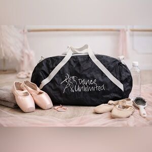 Dance Unlimited🩰Black Duffel Bag